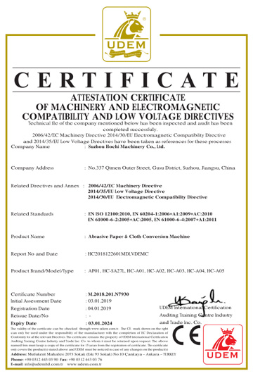 CE Certification Conversion Machine