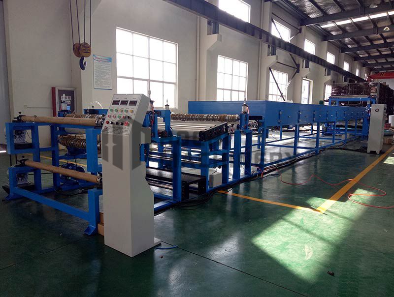 HC-LV Abrasive Paper Velcro Laminating Machine